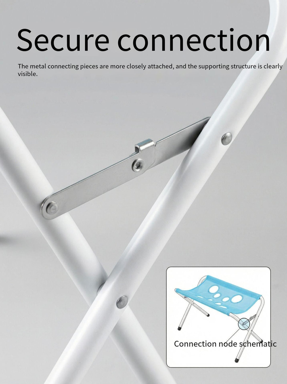 Additional product view: Pink Foldable Pet Grooming Hammock Stand, 60 cm