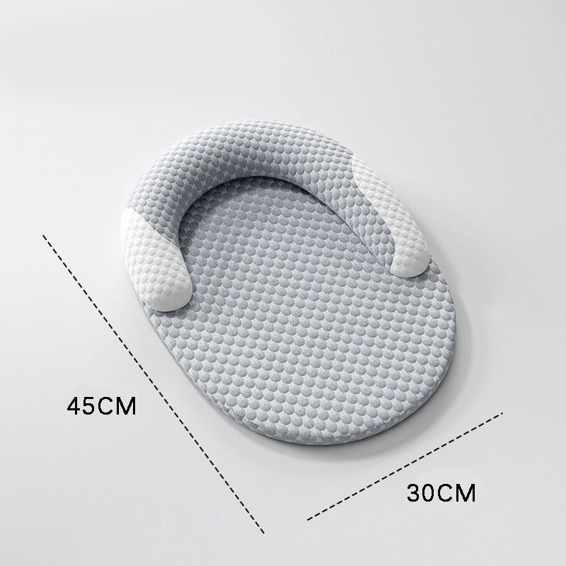 Additional product view: Breathable Cooling Pet Mat with Bolster, 45 x 30 cm
