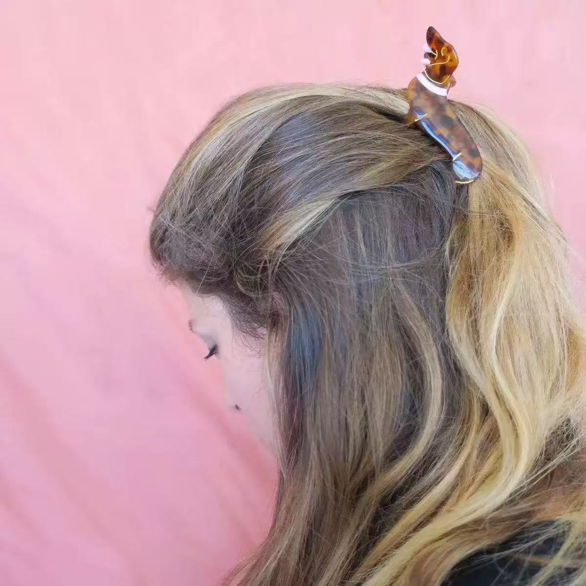 PAWSOME PETS NEW YORK Hand-painted Dog Claw Hair Clip | Eco-Friendly-1